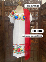 Cargar imagen en el visor de la galería, VESTIDO &quot;Kimona&quot; Talla GRANDE

