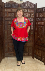 Cargar imagen en el visor de la galería, BLUSA &quot;Izamal”  talla 2XL
