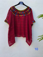 Cargar imagen en el visor de la galería, HUIPIL "Rococó" corto
