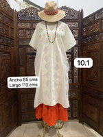 Cargar imagen en el visor de la galería, HUIPIL "BETAZA" 80-85 cms COLORES
