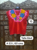 Cargar imagen en el visor de la galería, BLUSA &quot;Zinacantán&quot; talla MEDIANA

