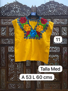 BLUSA "Zinacantán" talla MEDIANA