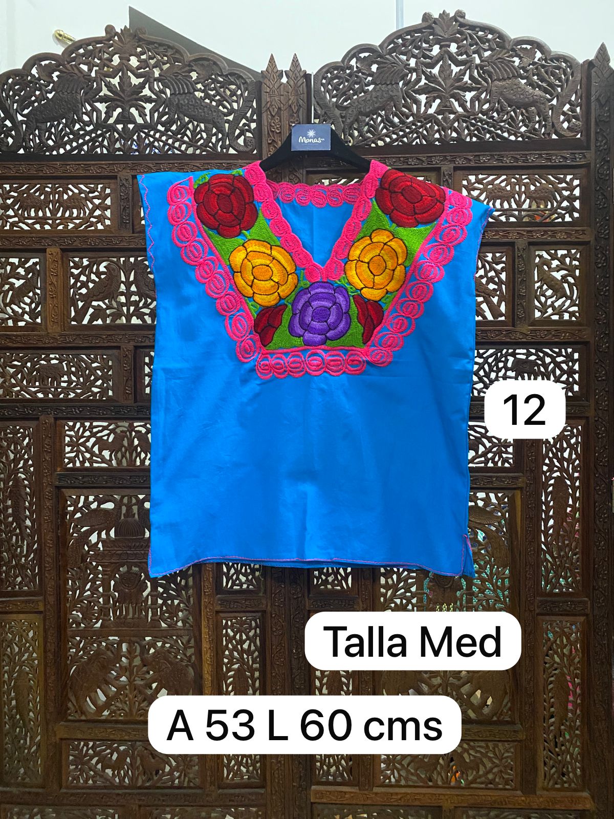 BLUSA "Zinacantán" talla MEDIANA