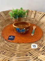 Cargar imagen en el visor de la galería, TAZON DE MADERA y CUCHARITA
