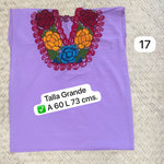 Cargar imagen en el visor de la galería, BLUSA &quot;Zinacantán&quot; talla GRANDE
