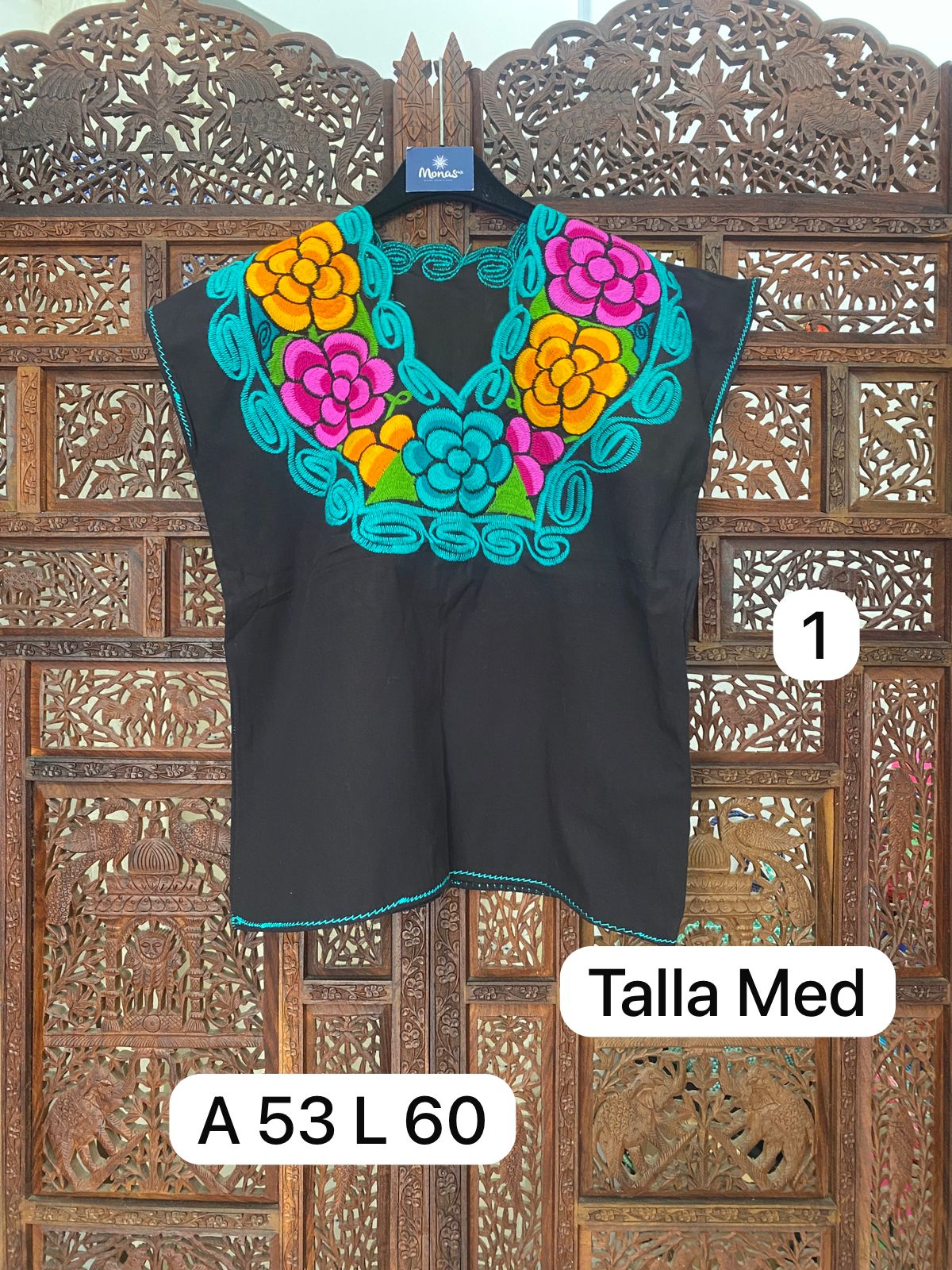 BLUSA "Zinacantán" talla MEDIANA