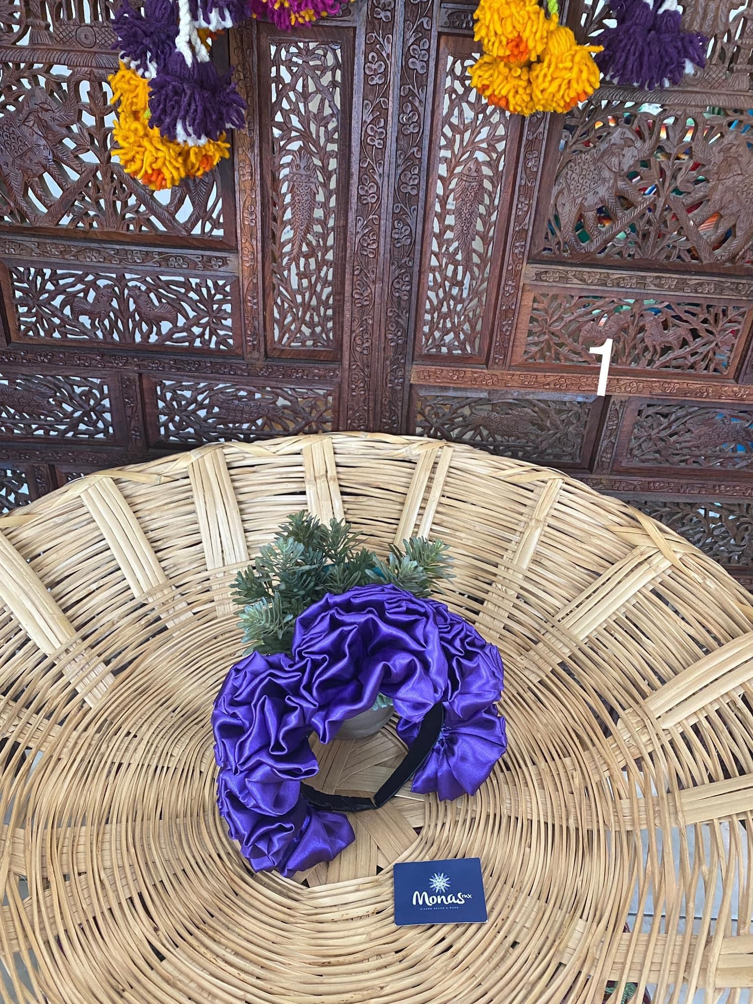 DIADEMAS DE RASO