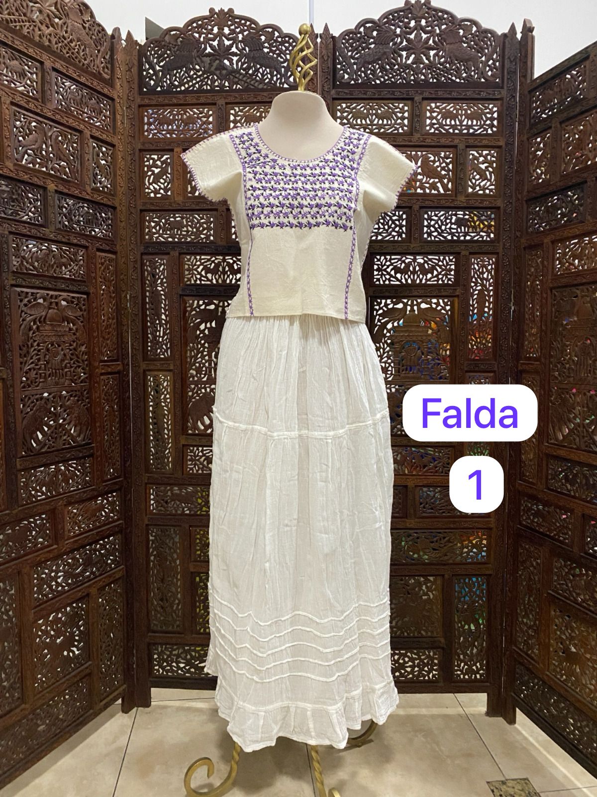 FALDA CAMPESINA
