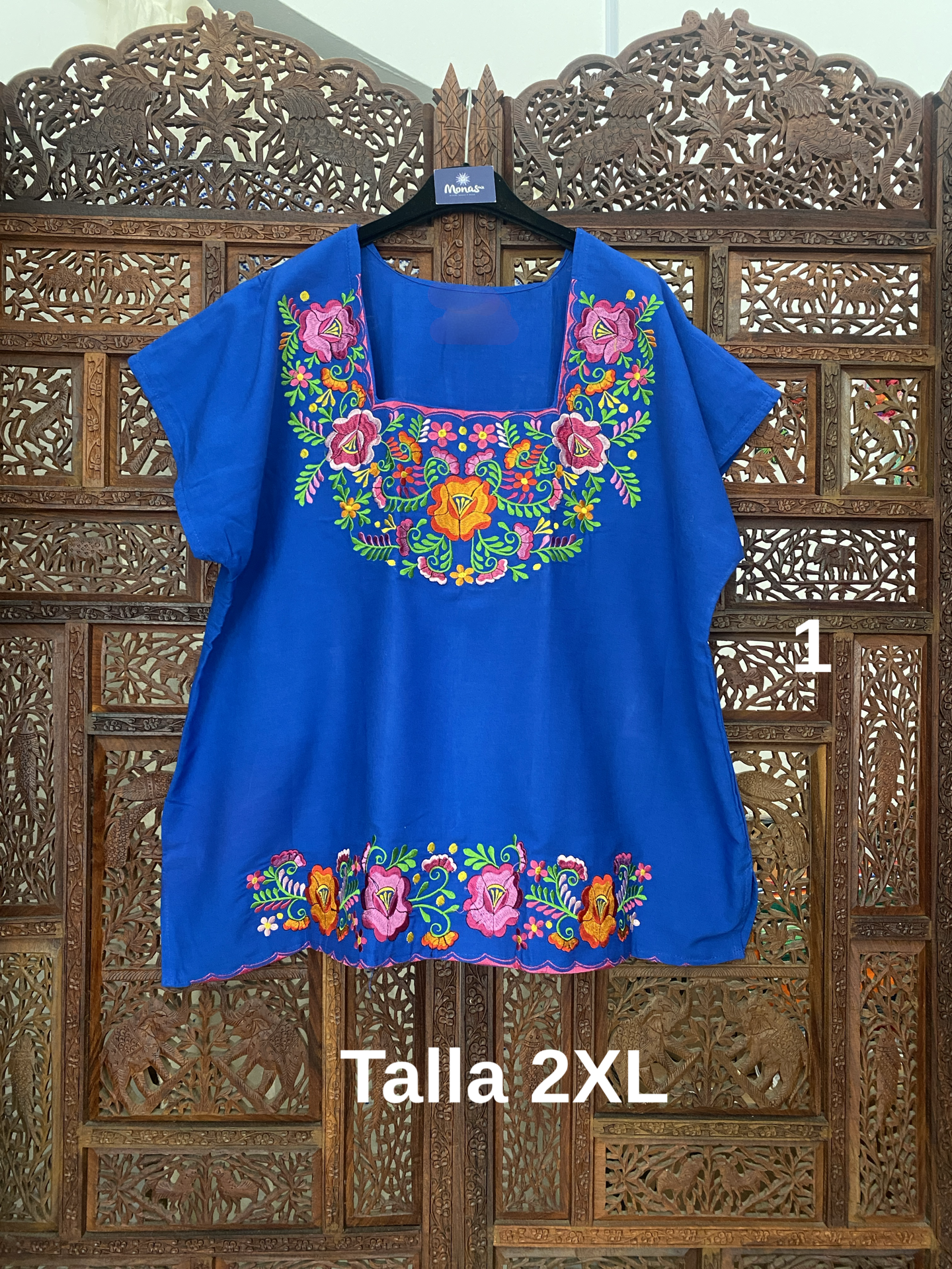 BLUSA "Izamal”  talla 2XL