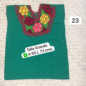 BLUSA "Zinacantán" talla GRANDE
