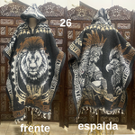 Cargar imagen en el visor de la galería, GABAN AFELPADO CON GORRO
