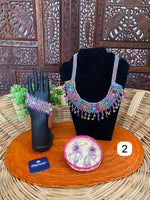 Cargar imagen en el visor de la galería, COLLARES (juego con brazalete y aretes)
