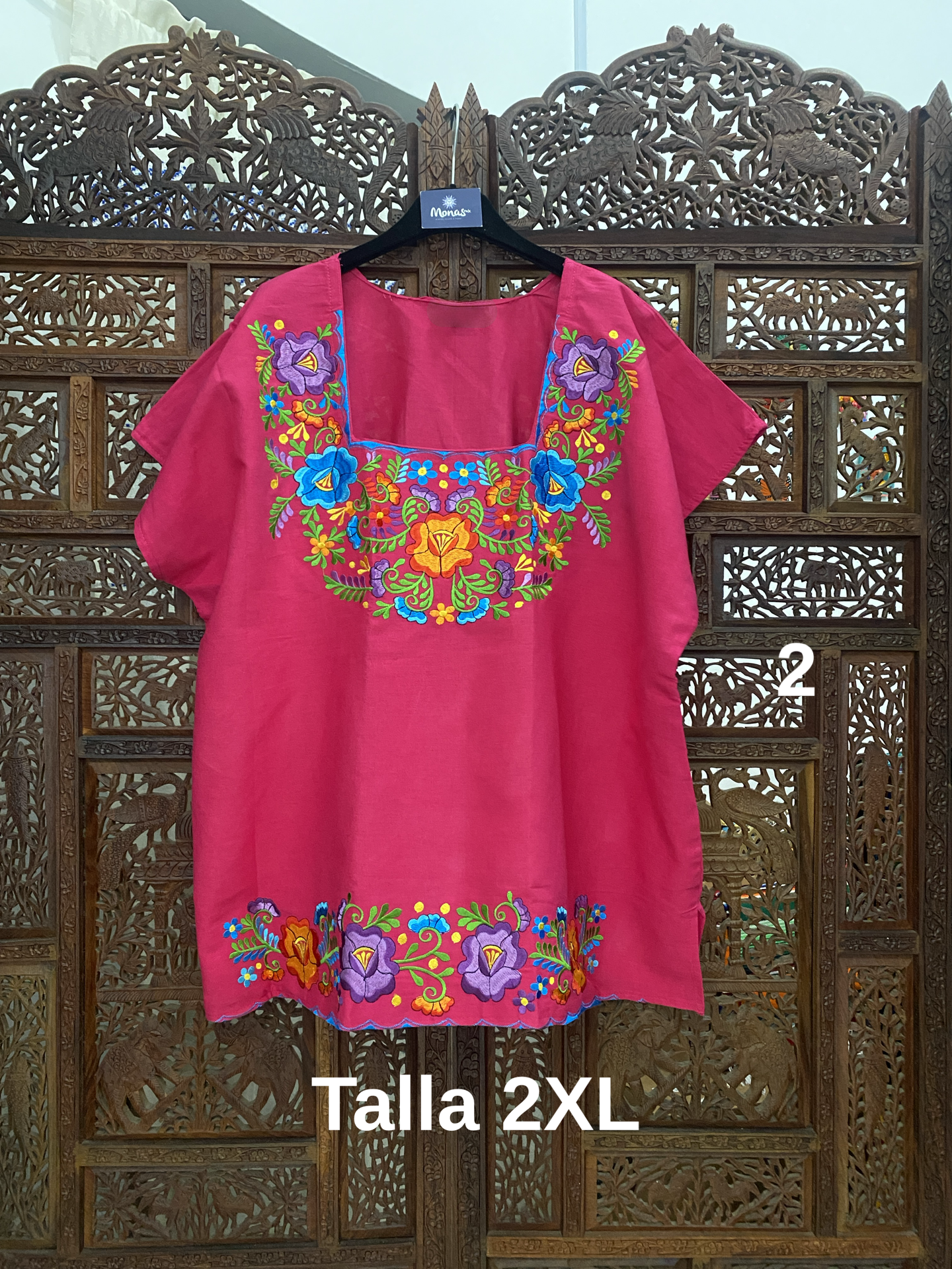 BLUSA "Izamal”  talla 2XL