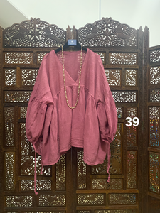 BLUSA "Mariposa" UNITALLA