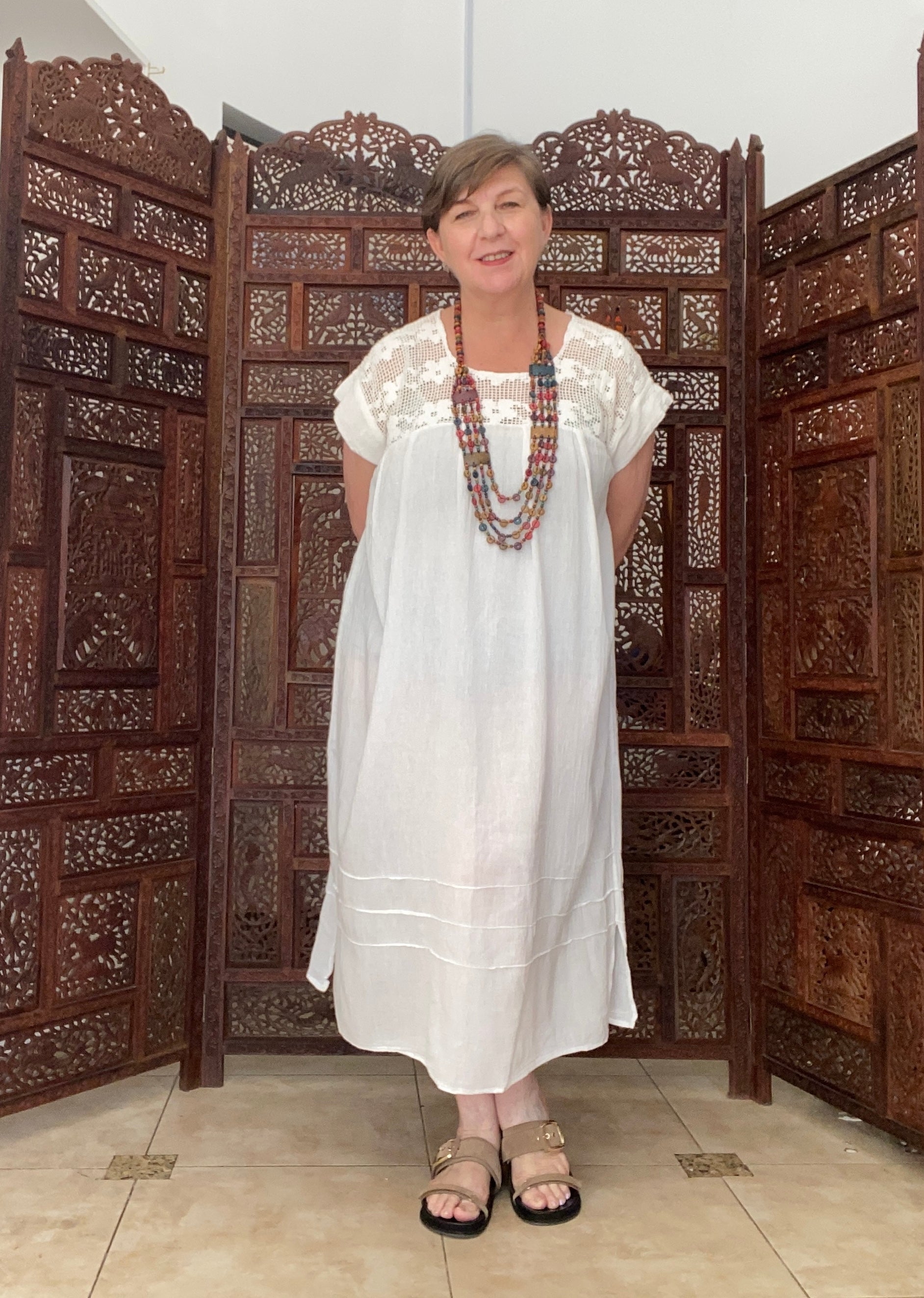 VESTIDO CROCHET XL