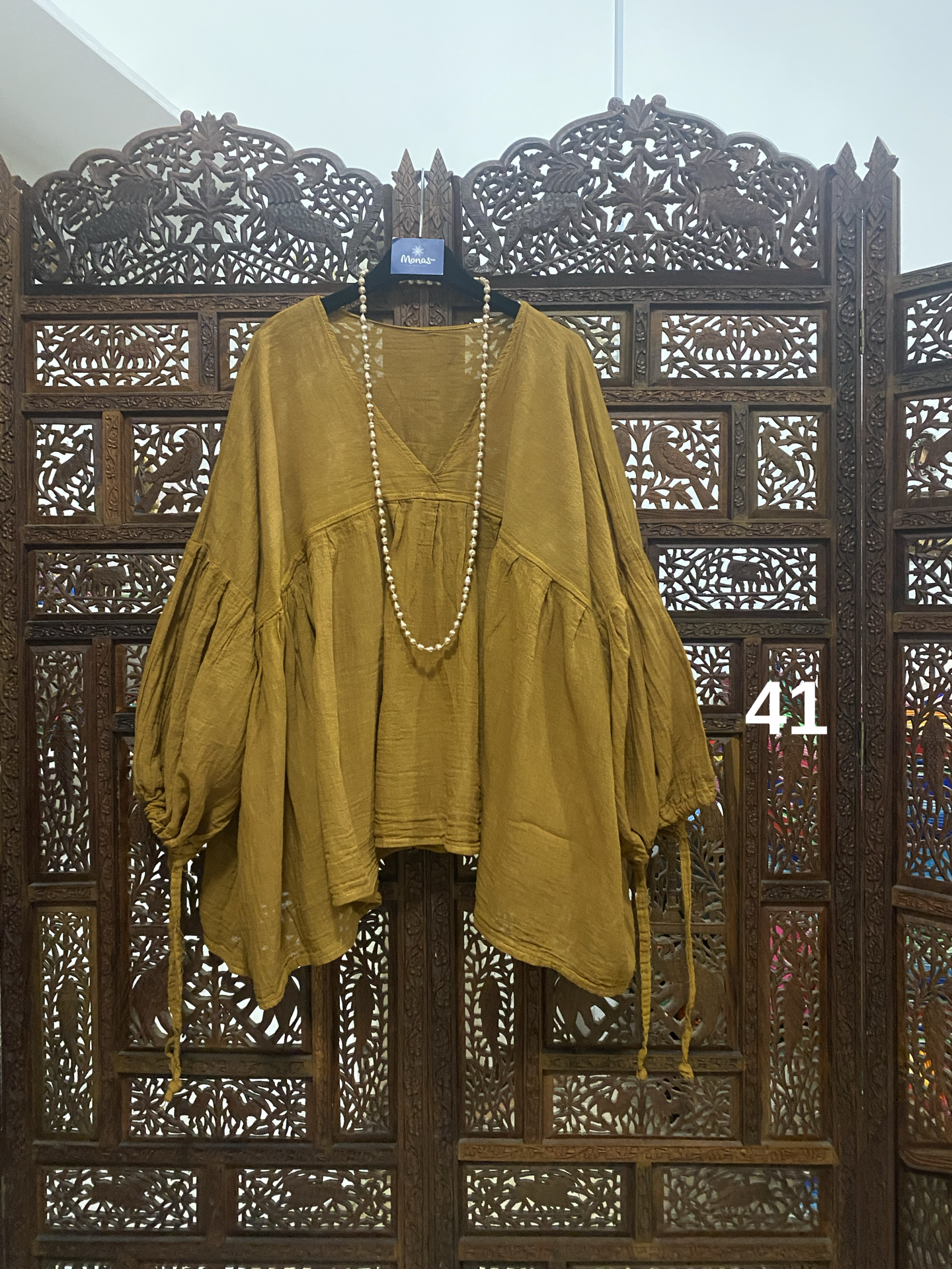 BLUSA "Mariposa" UNITALLA