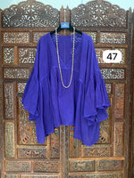 Cargar imagen en el visor de la galería, BLUSA &quot;Mariposa&quot; UNITALLA
