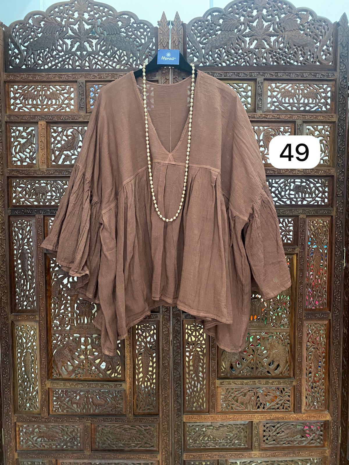 BLUSA "Mariposa" UNITALLA