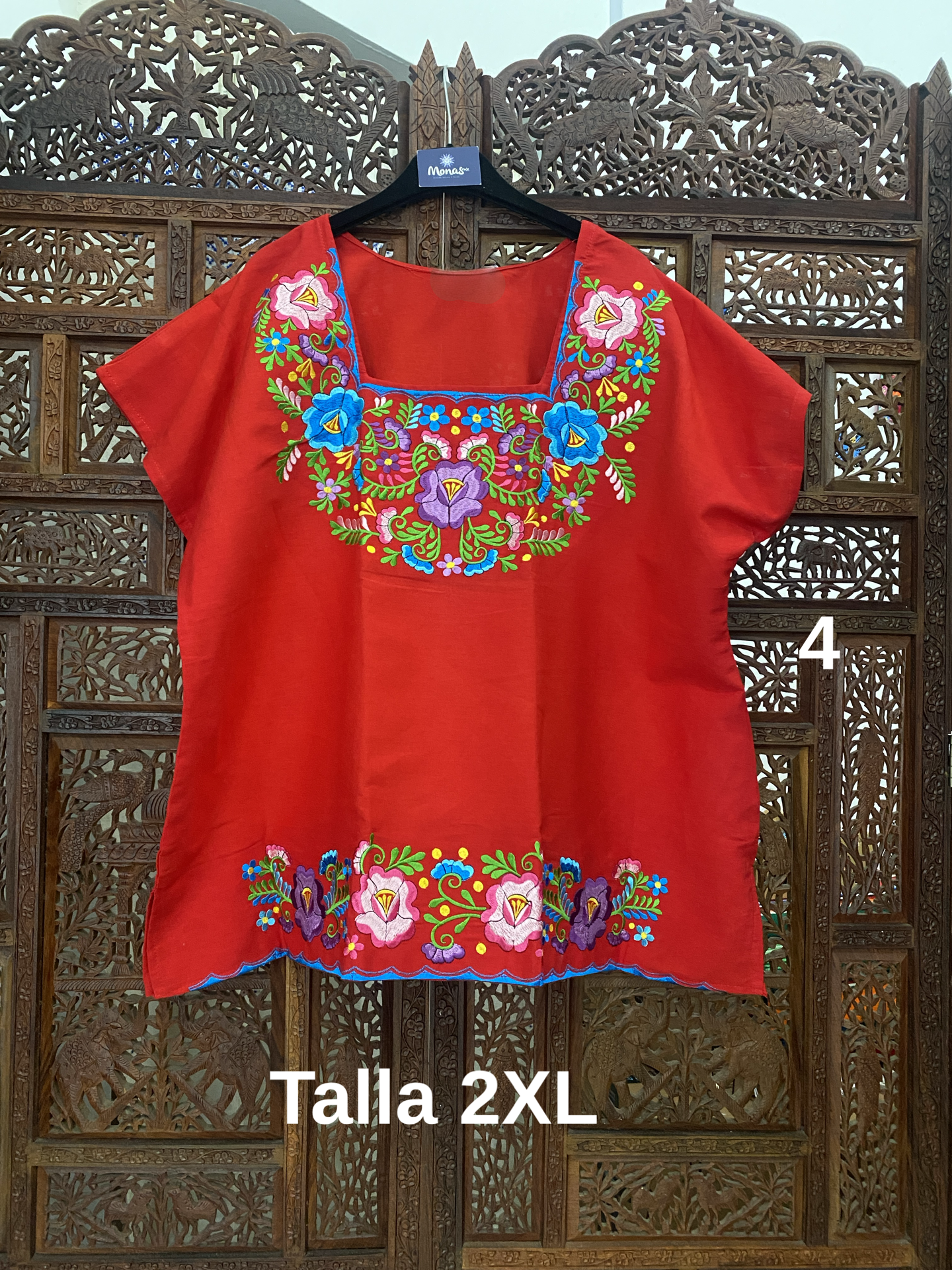 BLUSA "Izamal”  talla 2XL