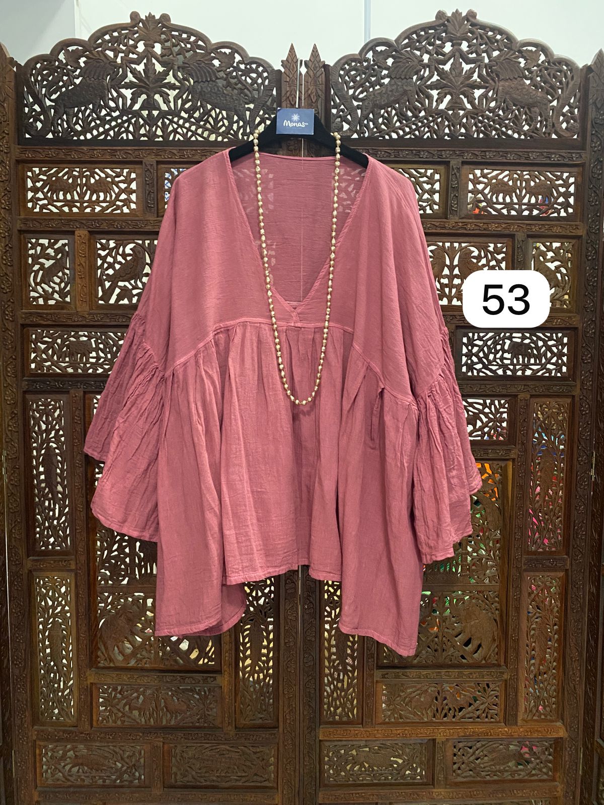 BLUSA "Mariposa" UNITALLA