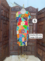Cargar imagen en el visor de la galería, Vestido Jalapa de Díaz MULTICOLOR – Unitalla
