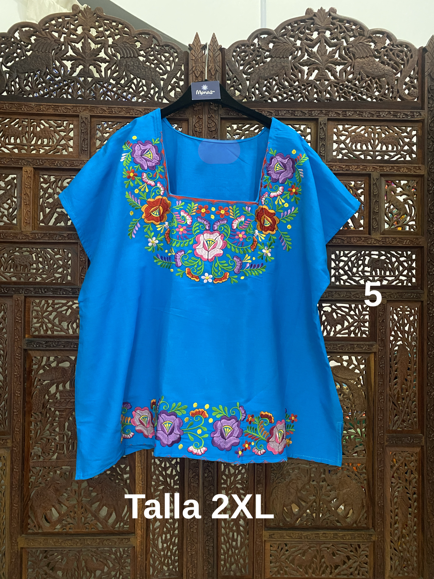 BLUSA "Izamal”  talla 2XL