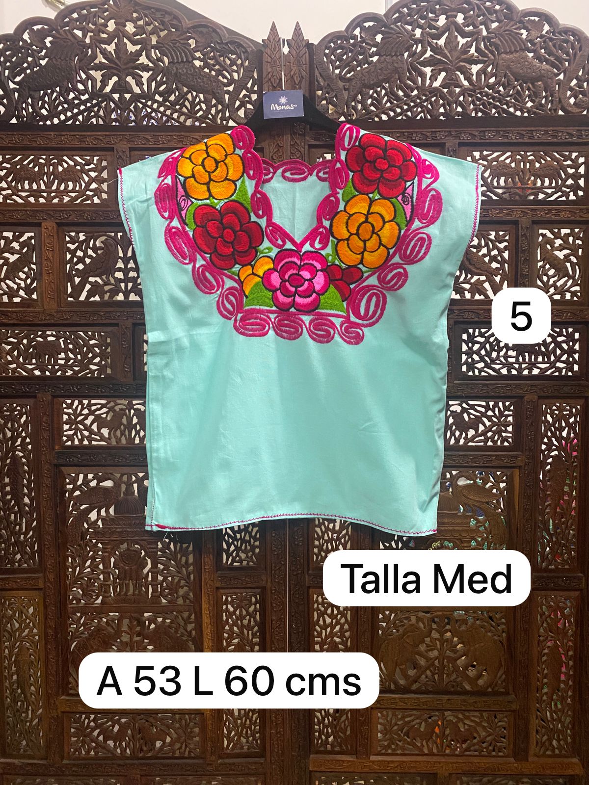 BLUSA "Zinacantán" talla MEDIANA
