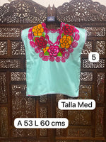 Cargar imagen en el visor de la galería, BLUSA &quot;Zinacantán&quot; talla MEDIANA
