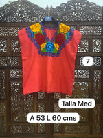 Cargar imagen en el visor de la galería, BLUSA &quot;Zinacantán&quot; talla MEDIANA
