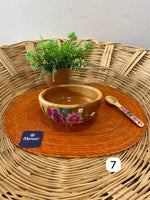 Cargar imagen en el visor de la galería, TAZON DE MADERA y CUCHARITA
