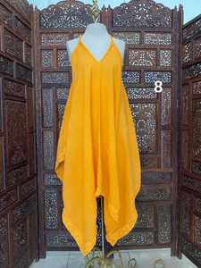 VESTIDO IRREGULAR DE TIRANTES