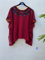 Cargar imagen en el visor de la galería, HUIPIL "Rococó" corto
