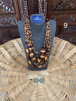 Cargar imagen en el visor de la galería, COLLAR ARTESANAL DE MADERA
