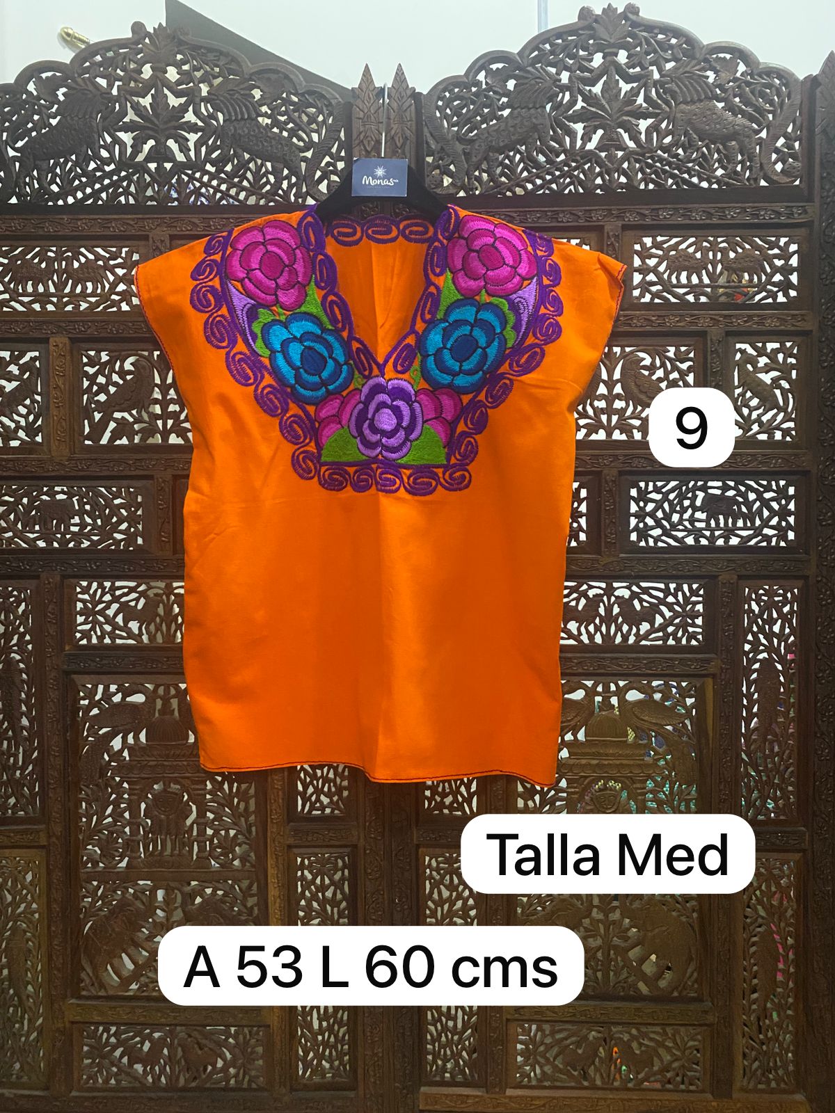 BLUSA "Zinacantán" talla MEDIANA