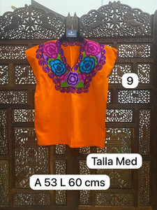 BLUSA "Zinacantán" talla MEDIANA
