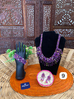 Cargar imagen en el visor de la galería, COLLARES (juego con brazalete y aretes)
