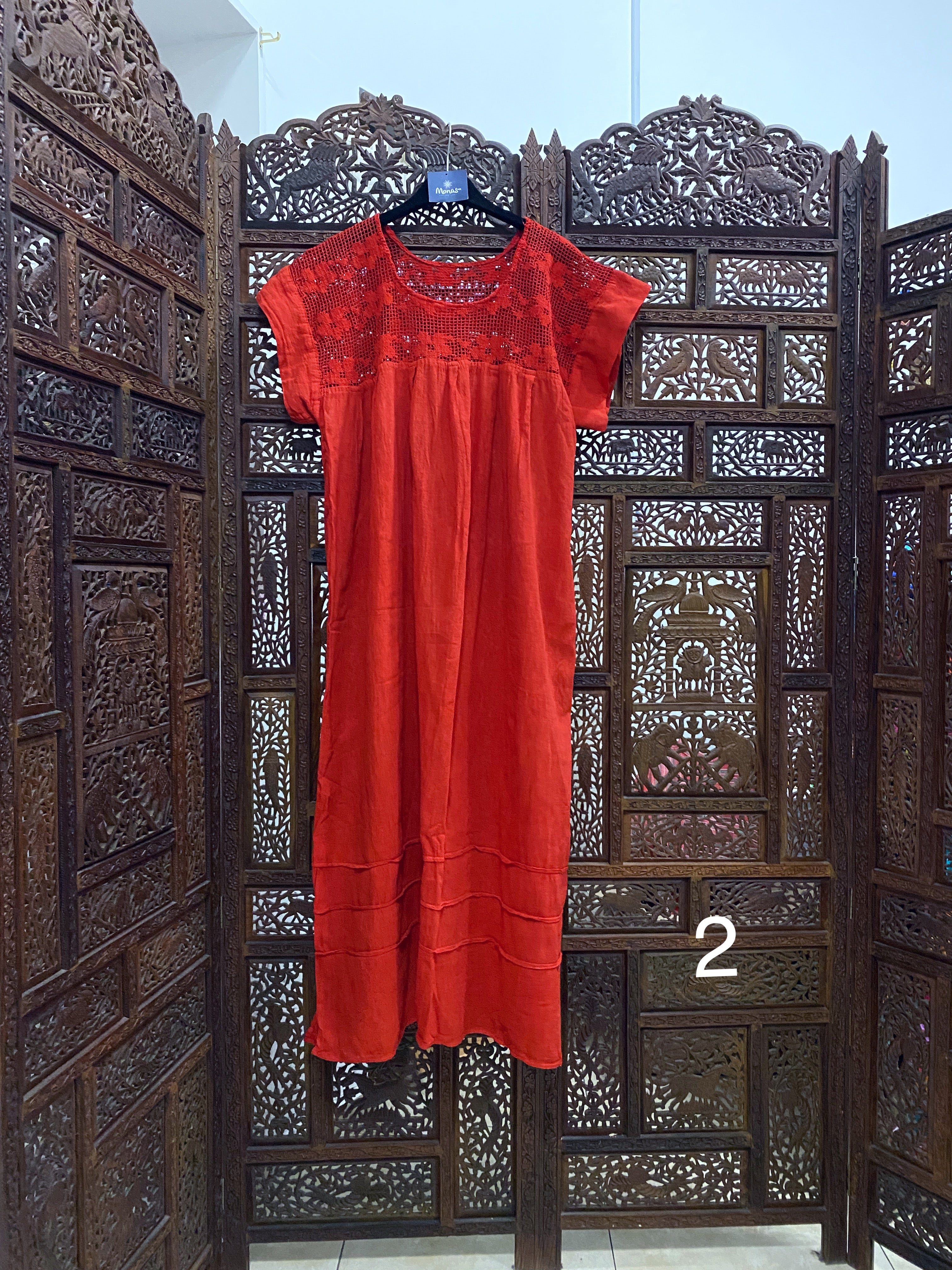 VESTIDO CROCHET XL