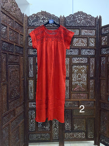 VESTIDO CROCHET XL