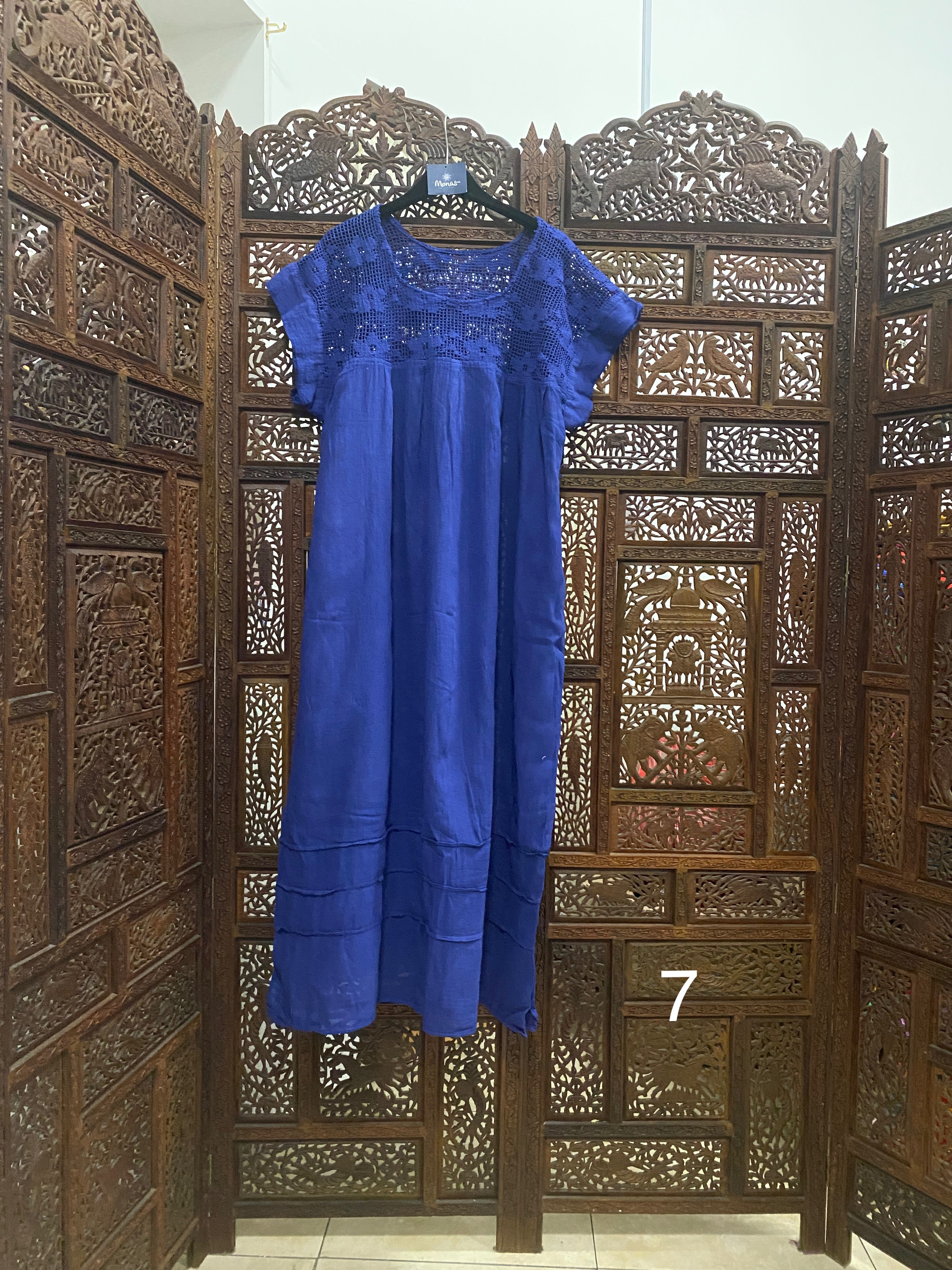 VESTIDO CROCHET XL
