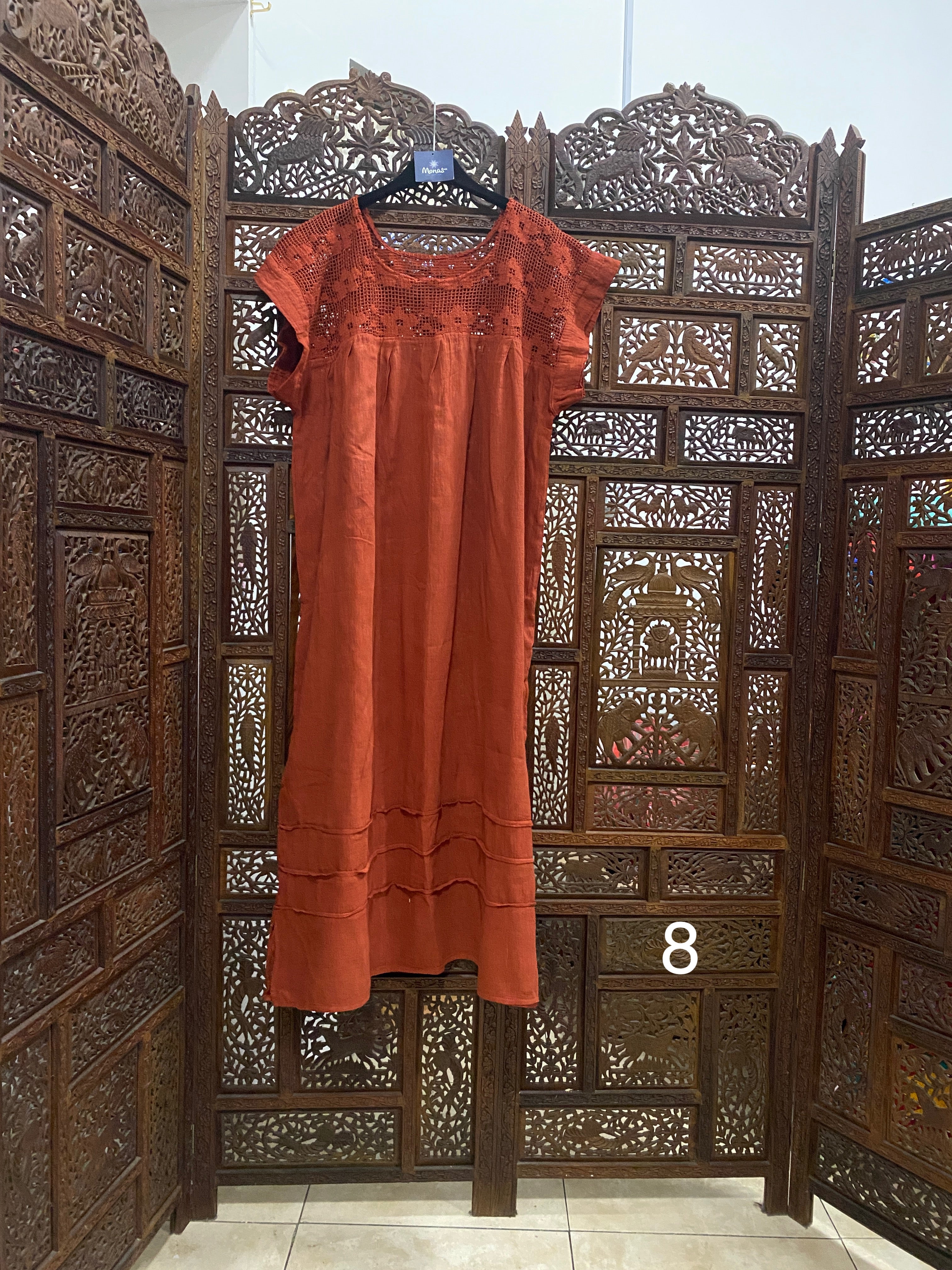 VESTIDO CROCHET XL
