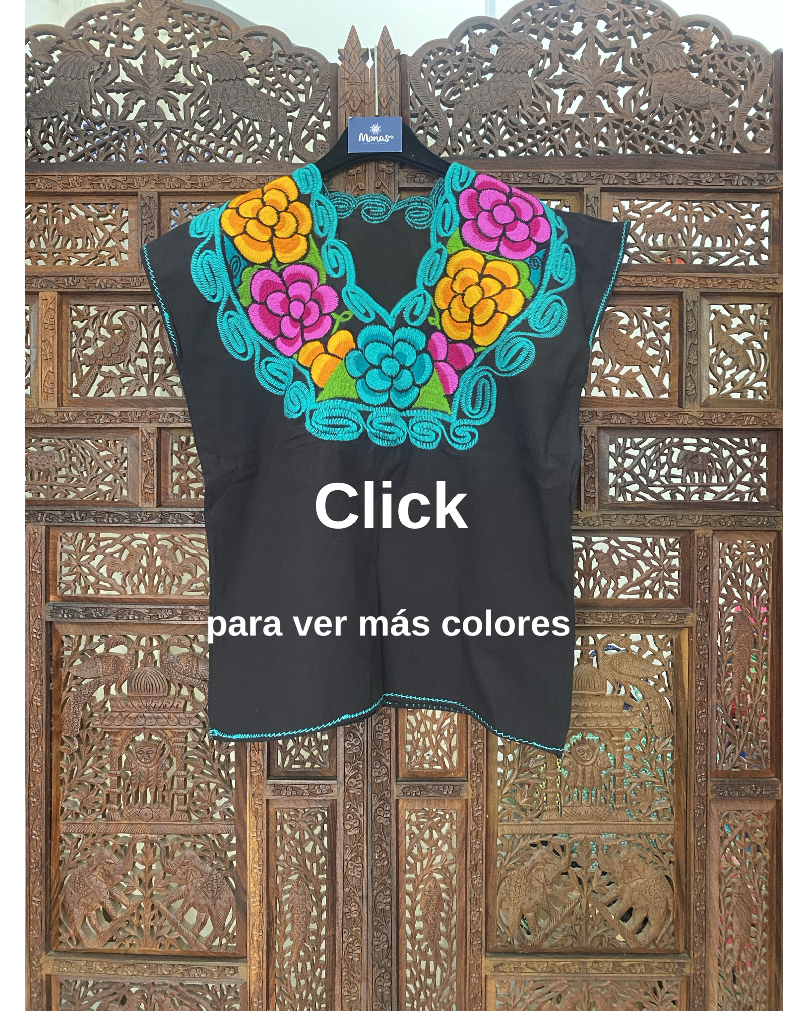 BLUSA "Zinacantán" talla MEDIANA