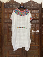 Cargar imagen en el visor de la galería, HUIPIL "Rococó" largo
