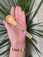 Cargar imagen en el visor de la galería, TAZON DE MADERA y CUCHARITA
