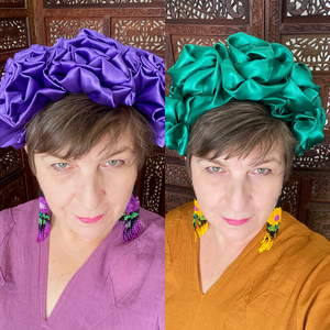 DIADEMAS DE RASO