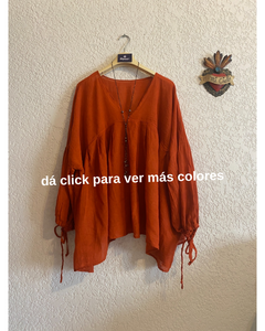 BLUSA "Mariposa" UNITALLA