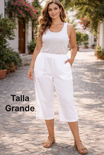 Cargar imagen en el visor de la galería, PANTALON "CAPRI" Talla Grande
