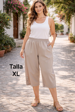 Cargar imagen en el visor de la galería, PANTALON "CAPRI" Talla XL
