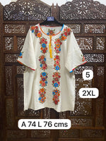 Cargar imagen en el visor de la galería, BLUSA "Florecitas" Talla 2XL
