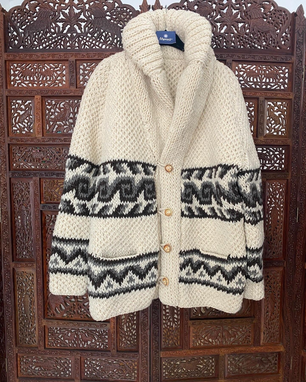 SUÉTER Gualupita "Grecas"