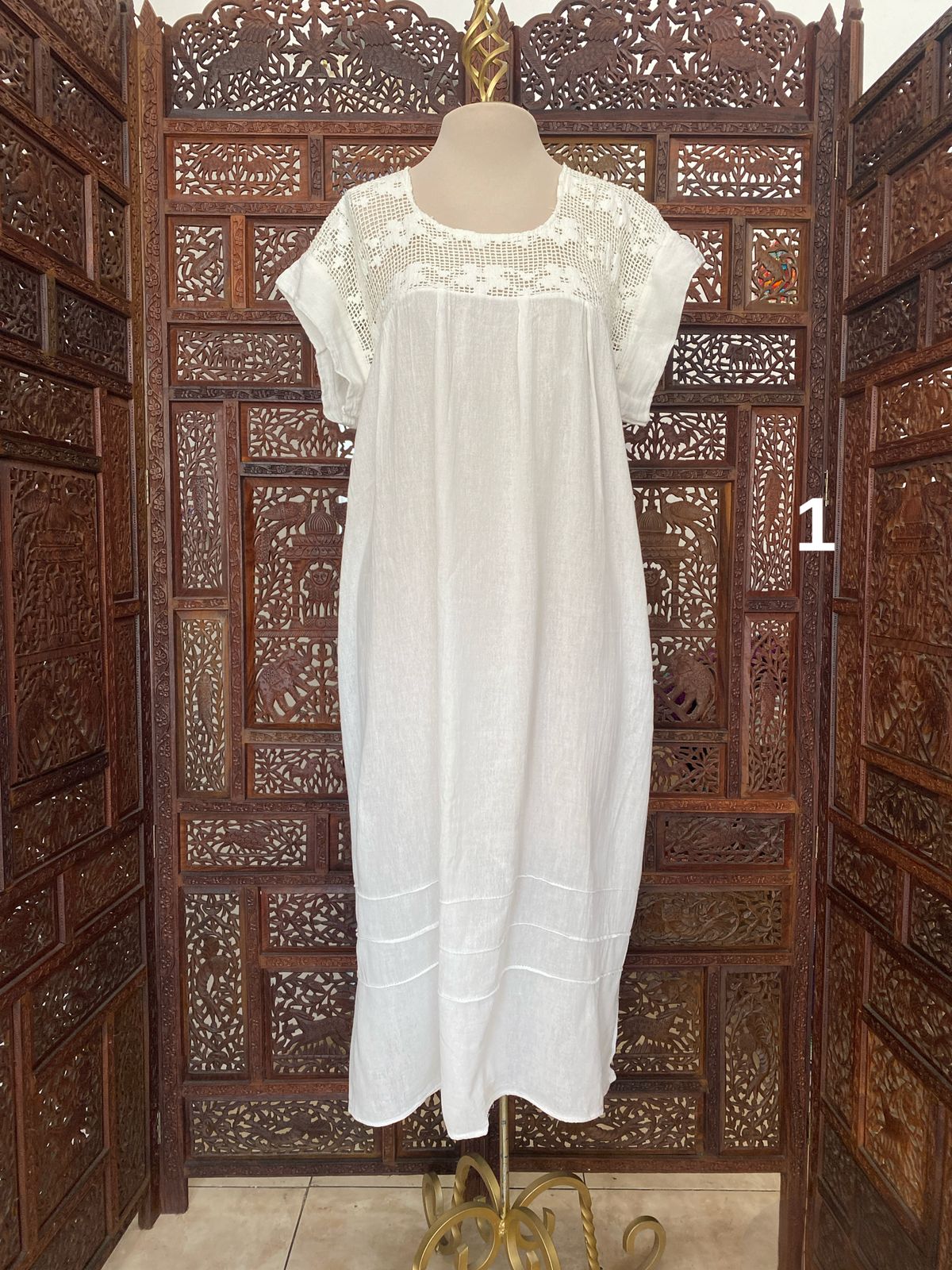 VESTIDO CROCHET XL